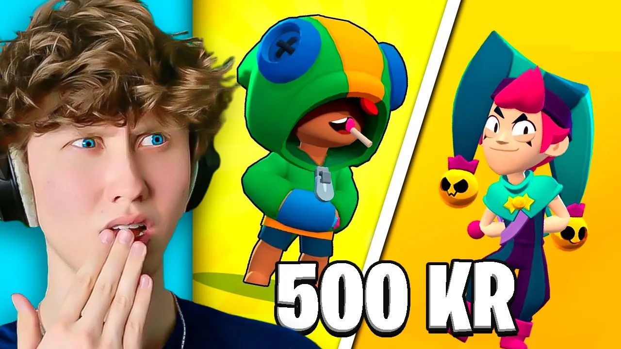Jeg Købte 2 Legendary Brawlers For 500 KR I Brawl Stars!