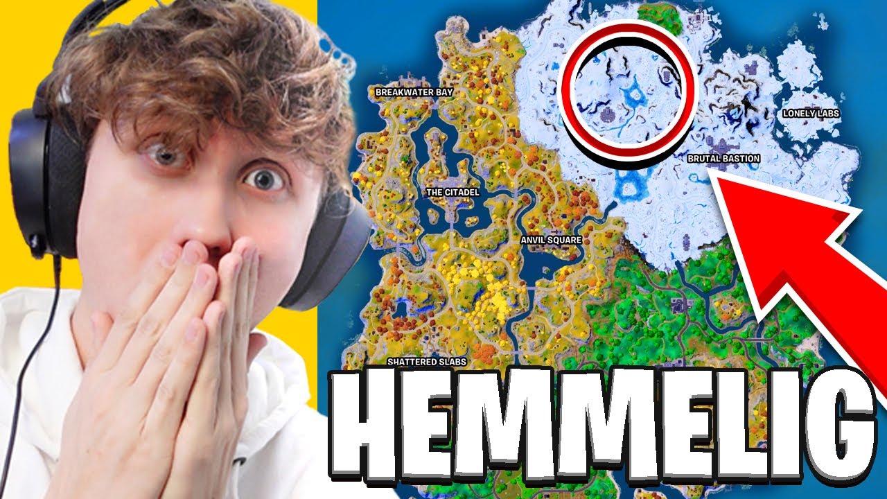 Lander TOP HEMMELIGT Sted I Fortnite!