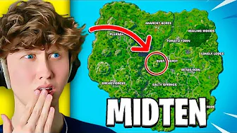 Jeg Må KUN Lande I Midten I Fortnite!