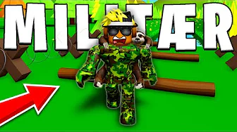 Jeg Er Kommet I MILITÆRET I Roblox!