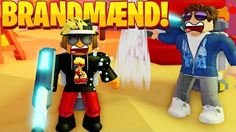Vi Er BRANDMÆND I Roblox!