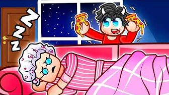 Jeg Stjæler Mad Fra Min Bedstemor I Roblox!