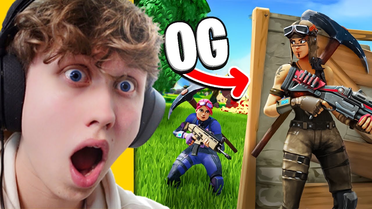 Jeg Spiller Fortnite Som En OG SPILLER!