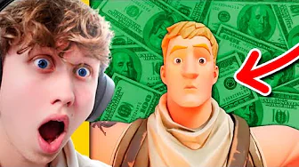 Jeg Får ALT FOR MANGE PENGE I Fortnite!