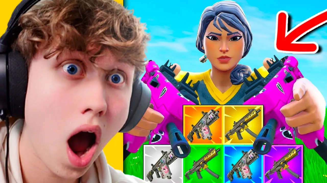 Jeg Må Kun Bruge SMG I Fortnite!