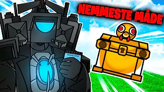 Den Nemmeste Måde Til At Klare Roblox Toilet Tower Defense!