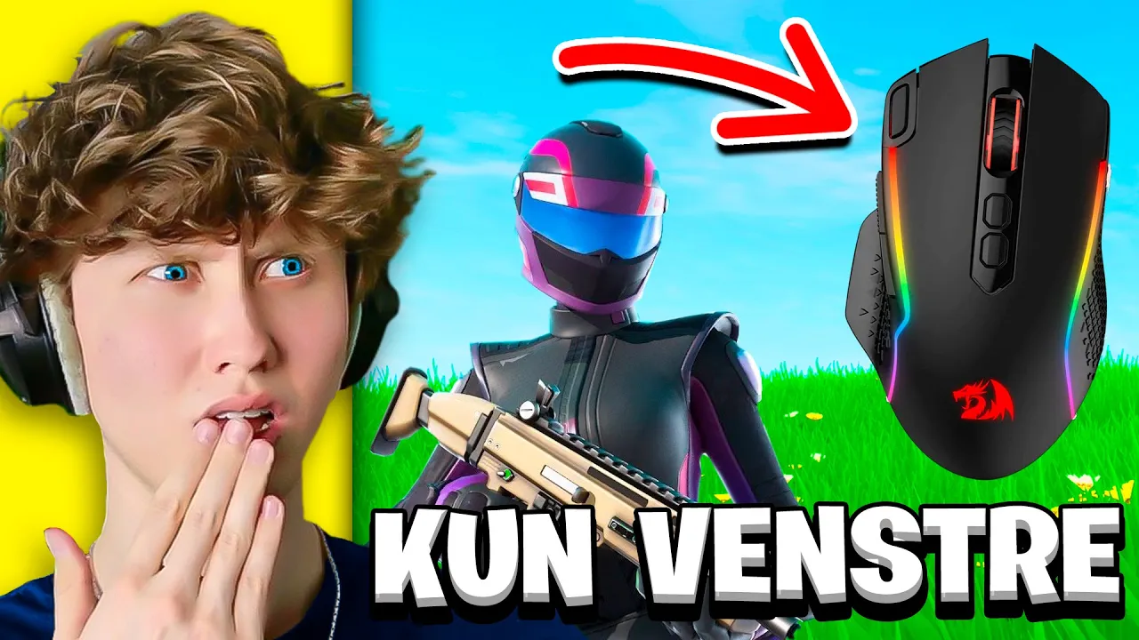Kan Vi Vinde Med KUN VENSTRE CLICK I Fortnite?