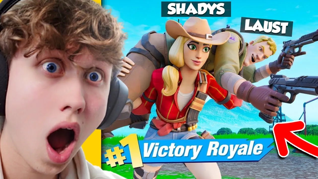 Vi Hjælper Laust Med At Få Wins I Fortnite!