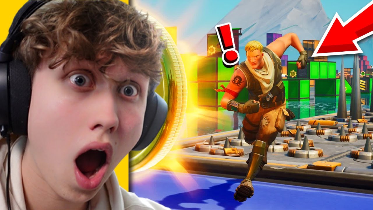 KÆMPE Death Run I Fortnite!