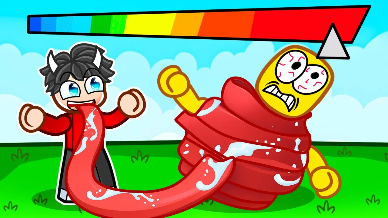 Vi Kæmper Med Vores TUNGER I Roblox Tongue Battles!