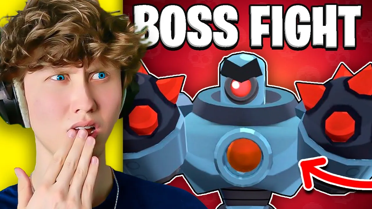 Jeg Fighter KÆMPE BOSS I Brawl Stars!