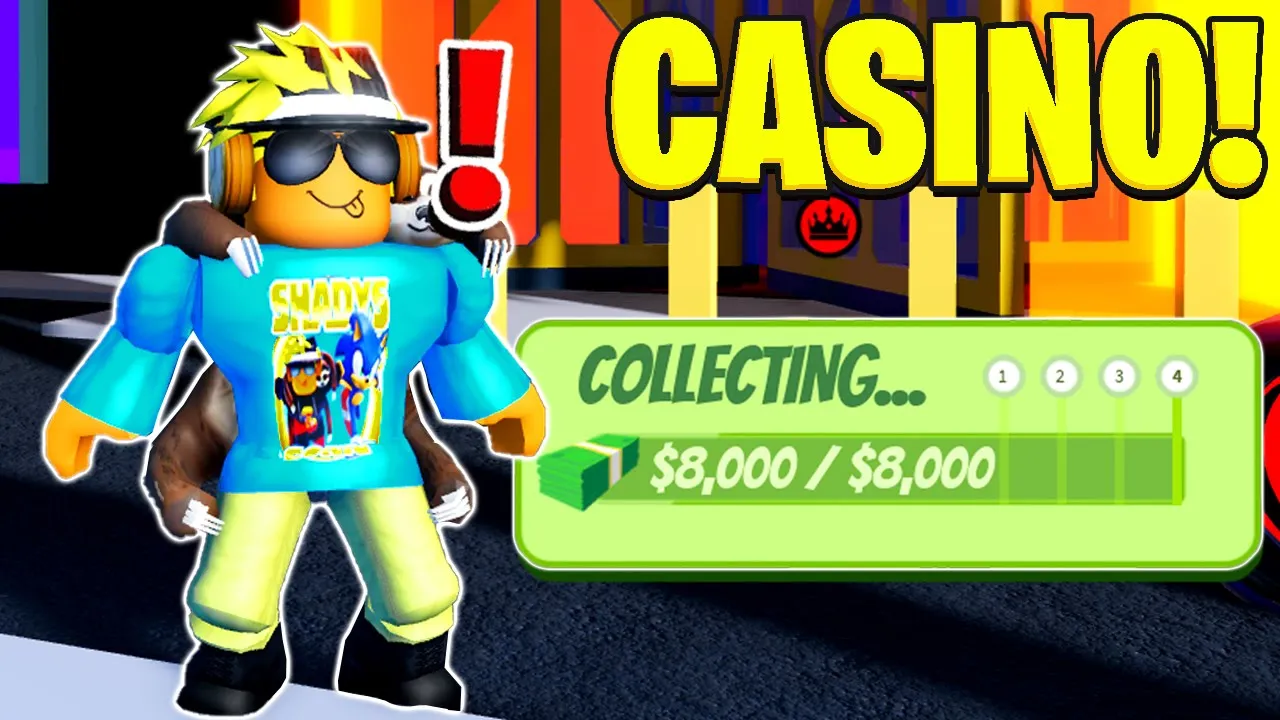 Jeg Røver CASINO I Jailbreak - Roblox!