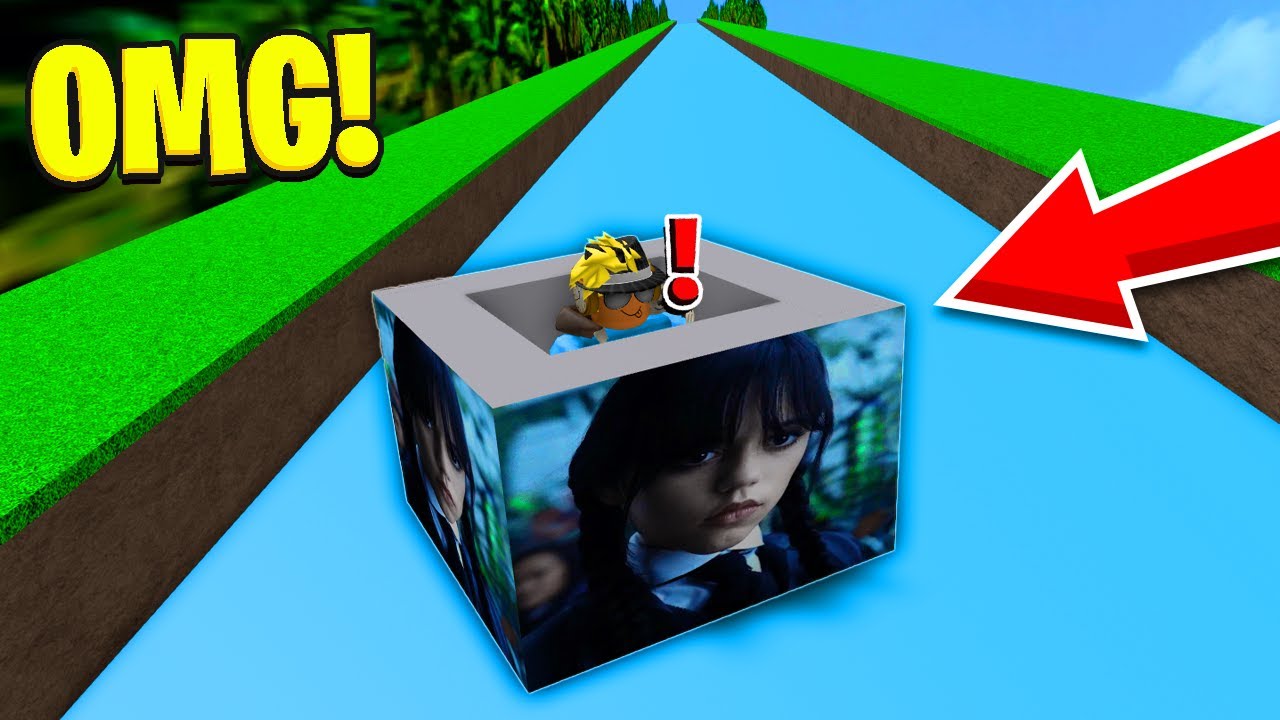 Kører På Den Vildeste Rutsjebane I En BOX I Roblox!