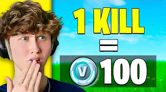 Hvert Kill = 100 VBUCKS I Fortnite!