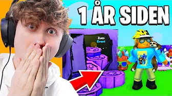 Vi Prøver Pet Simulator Efter ET HELT År I Roblox!