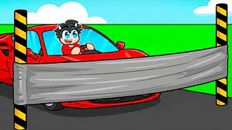 Hvor Meget Tape Kan Vi Køre Gennem I Roblox Duct Tape Challenge!