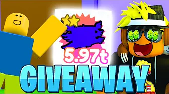 HVEM HAR VUNDET? + NY STOR GIVEAWAY - Pet Simulator X, Roblox