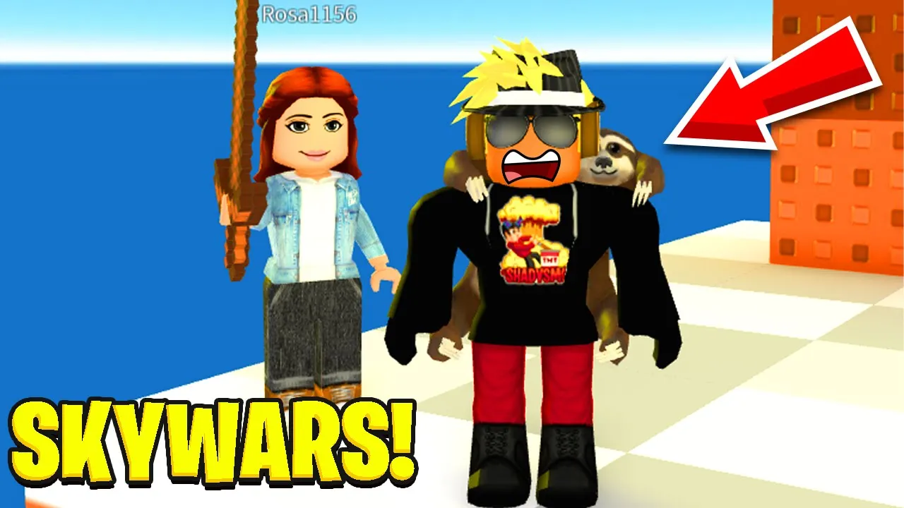 Jeg Bliver Angrebet Bagfra I SKYWARS! - Roblox