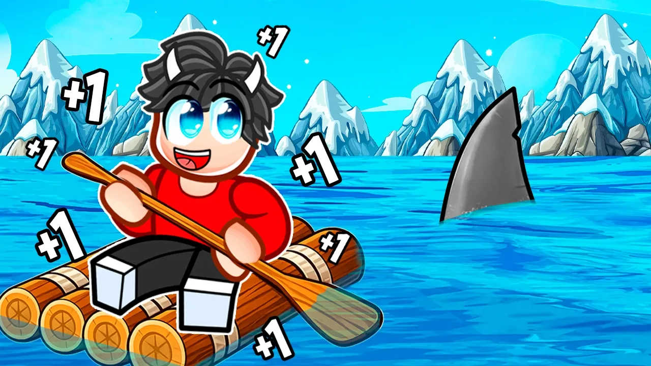 Jeg Er Fanget På En Raft Hele Dagen I Roblox!