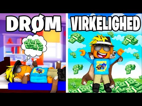 Vi Drømmer For At Tjene MILLIONER I Roblox!