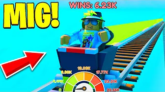 Vi Kører 26.000 KM/T I Roblox Cart Ride Racing!