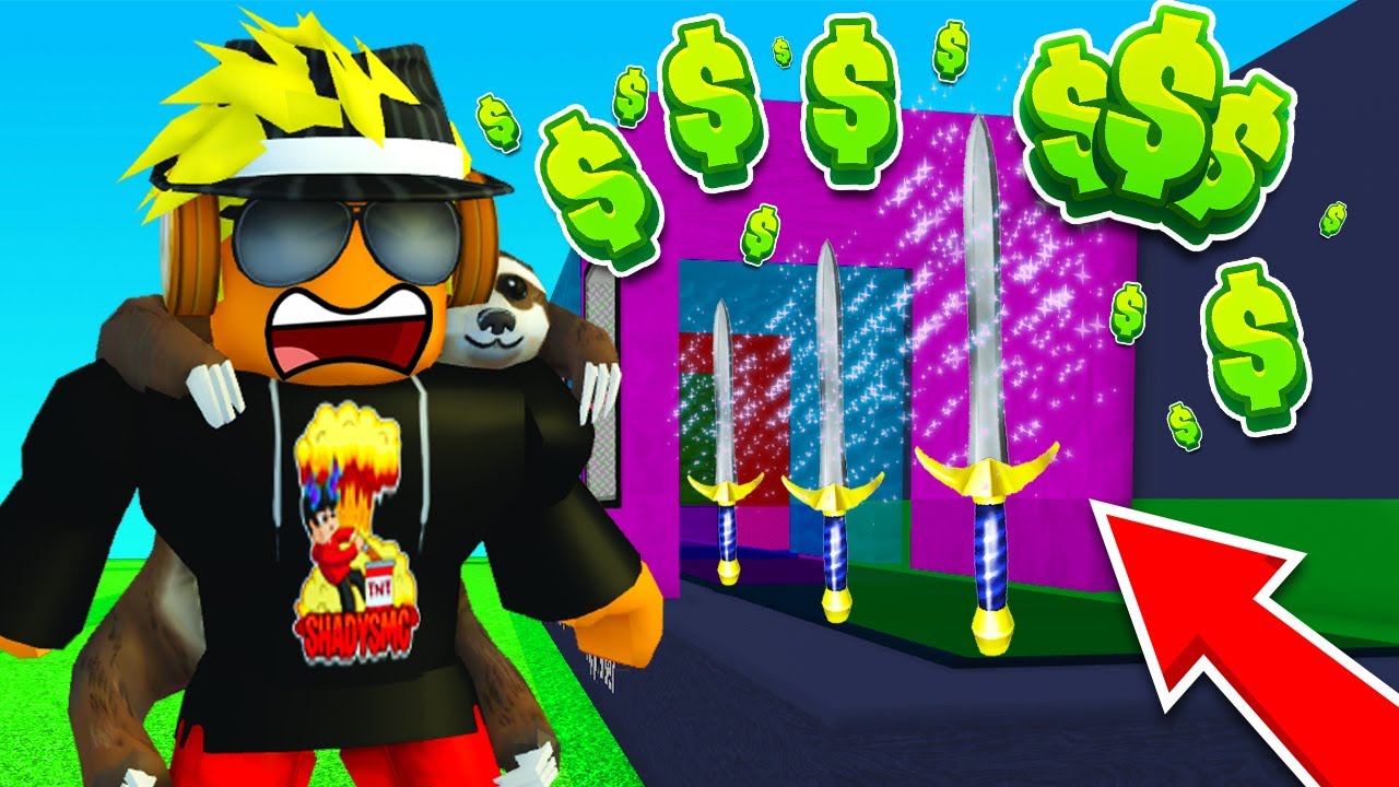 Jeg Tjener $2,900,000 På Min Sværdfabrik I Roblox!