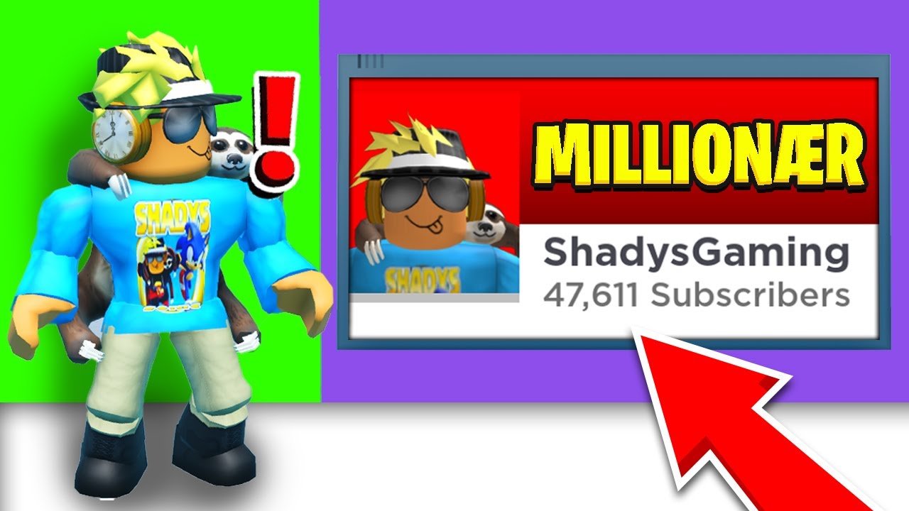 Vi Bliver MILLIONÆR YouTuber I Roblox!