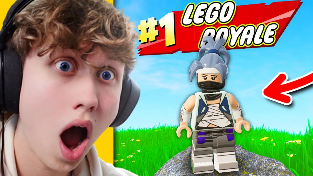Jeg Spiller Lego Fortnite, Men Det Er BATTLE ROYALE!