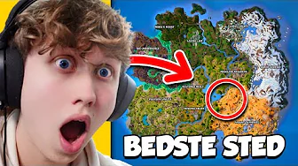 Vi Lander Det Bedste Sted På Mappet I Fortnite!