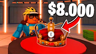 Vi Stjæler En $8.000 Krone I Jailbreak!