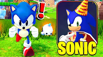 Sonic's FØDSELSDAG I Sonic Speed Simulator! - Roblox