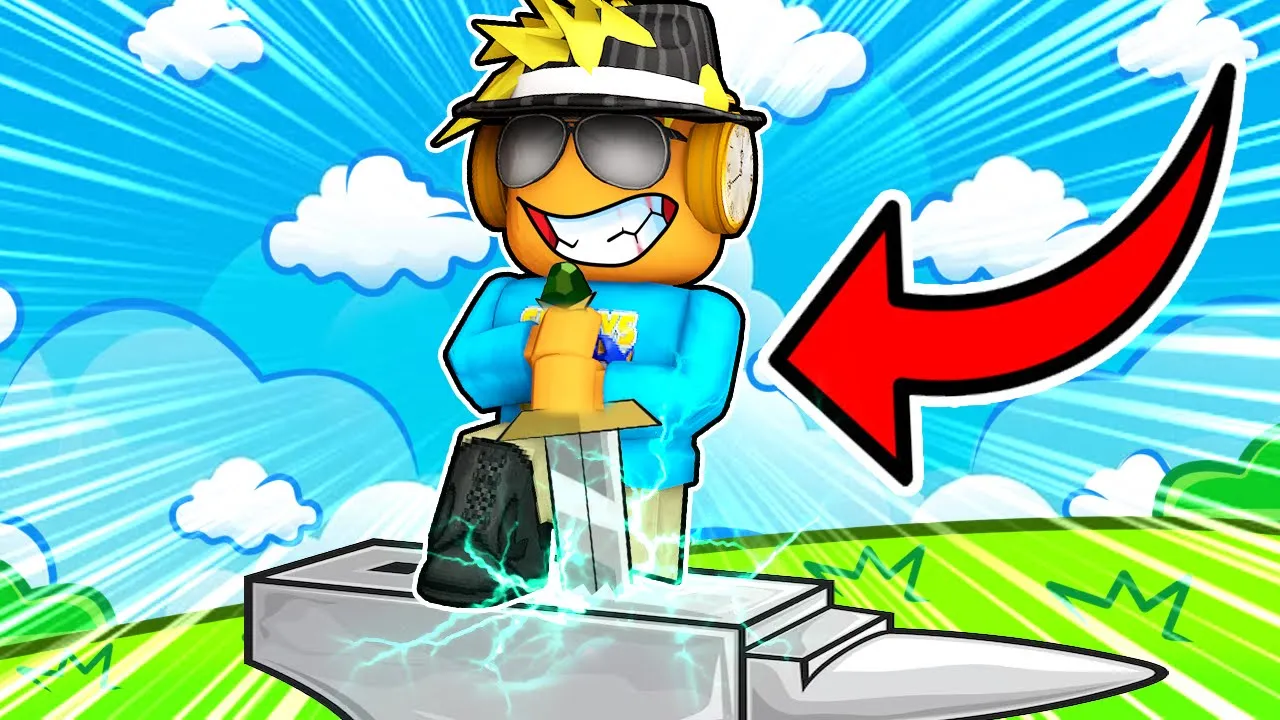 Kan Vi Hive Sværdet Ud Af STENEN I Roblox?