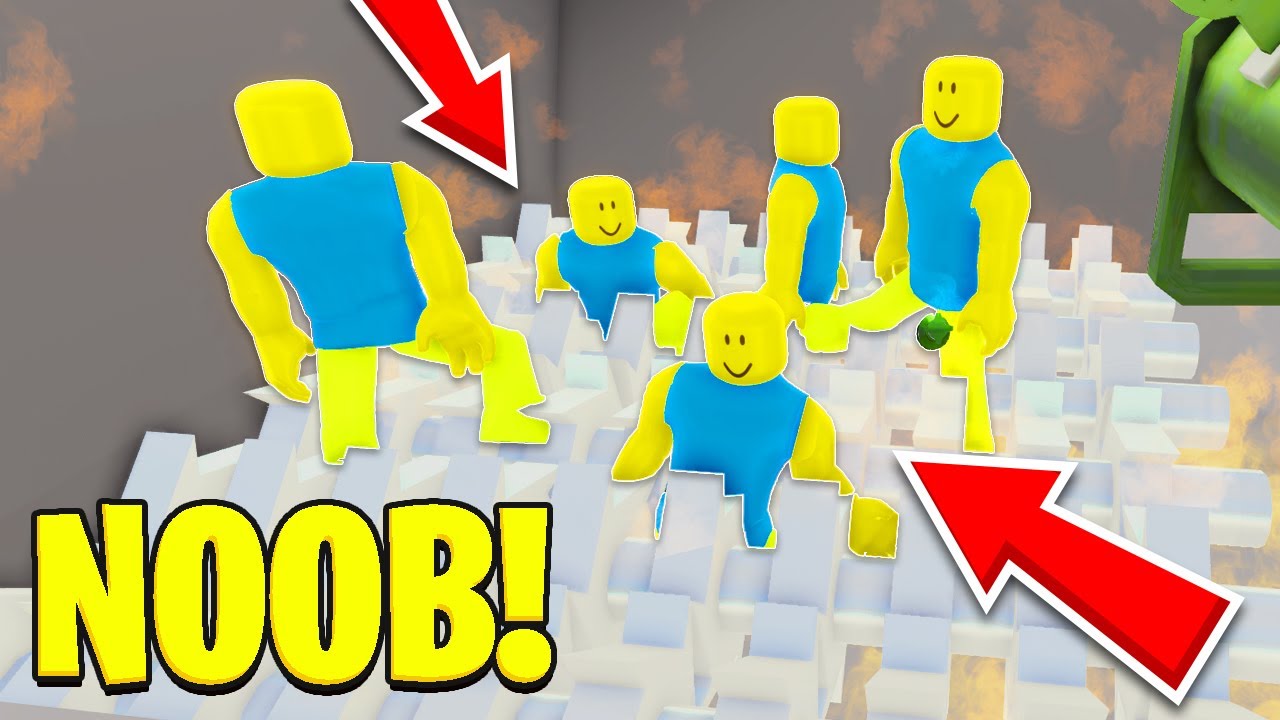 Kvaser NOOBS Med Min Maskine I Roblox!