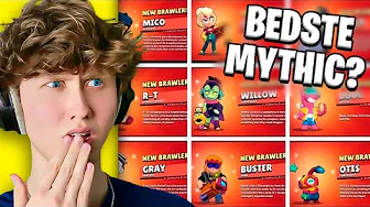 Hvad Er Den BEDSTE MYTHIC Brawler I Brawl Stars?