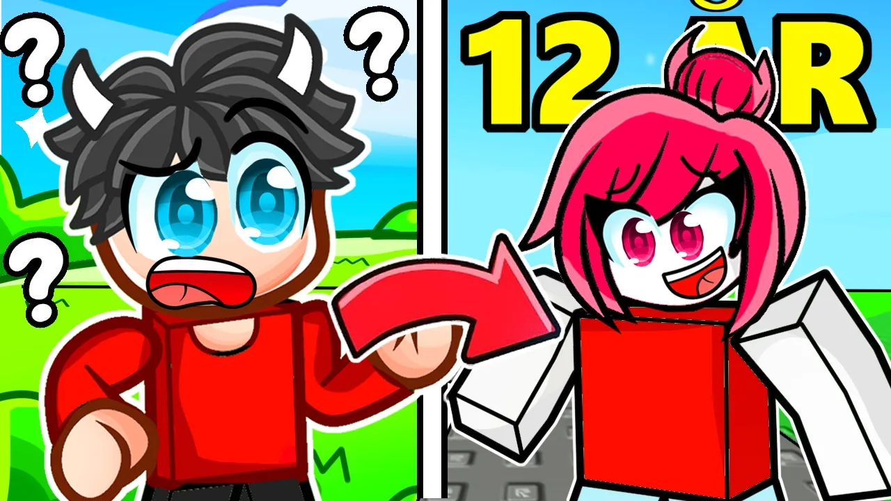 Min Hemmelige 12 ÅR GAMLE Roblox Account!