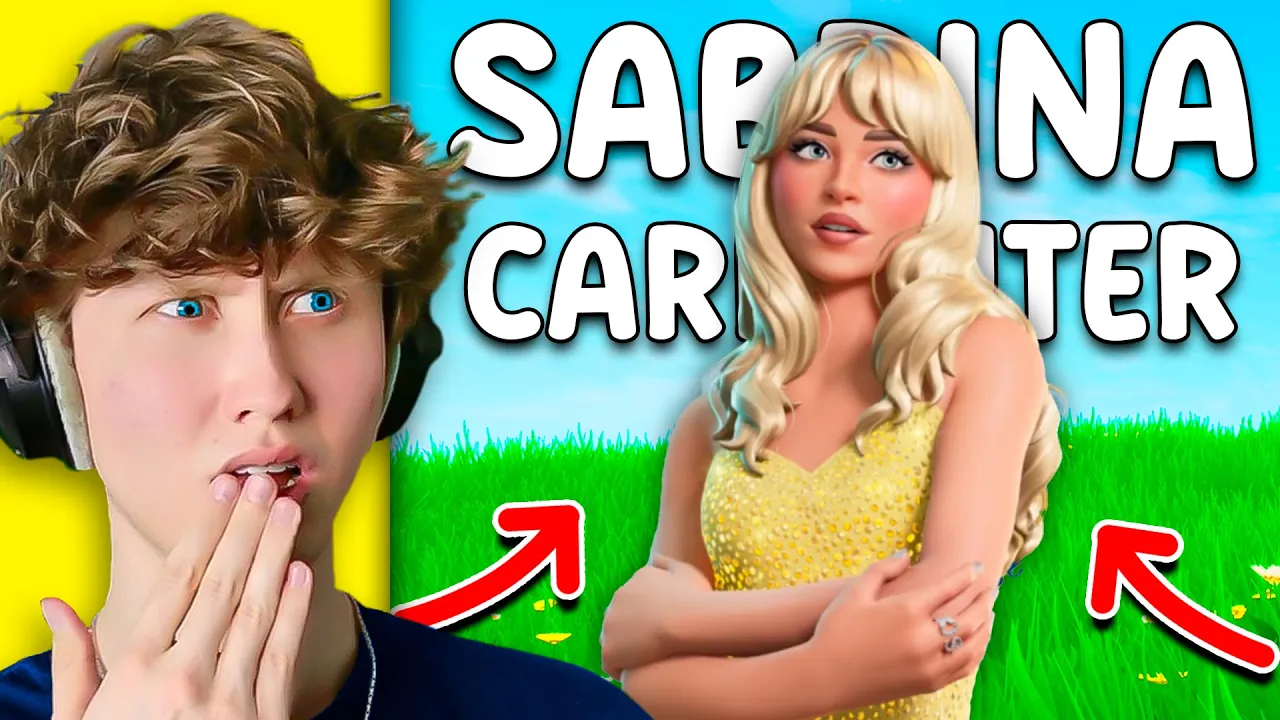 Jeg Er SABRINA CARPENTER I Fortnite!
