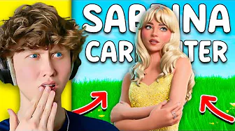 Jeg Er SABRINA CARPENTER I Fortnite!