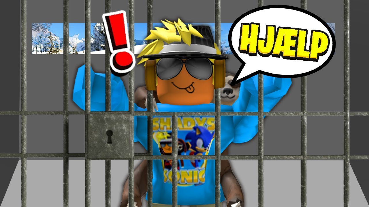 Vi Er Fanget I et KÆMPE FÆNGSEL I Roblox!