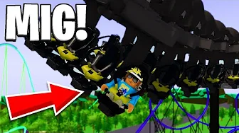 Den VILDESTE Rutsjebane I Roblox!