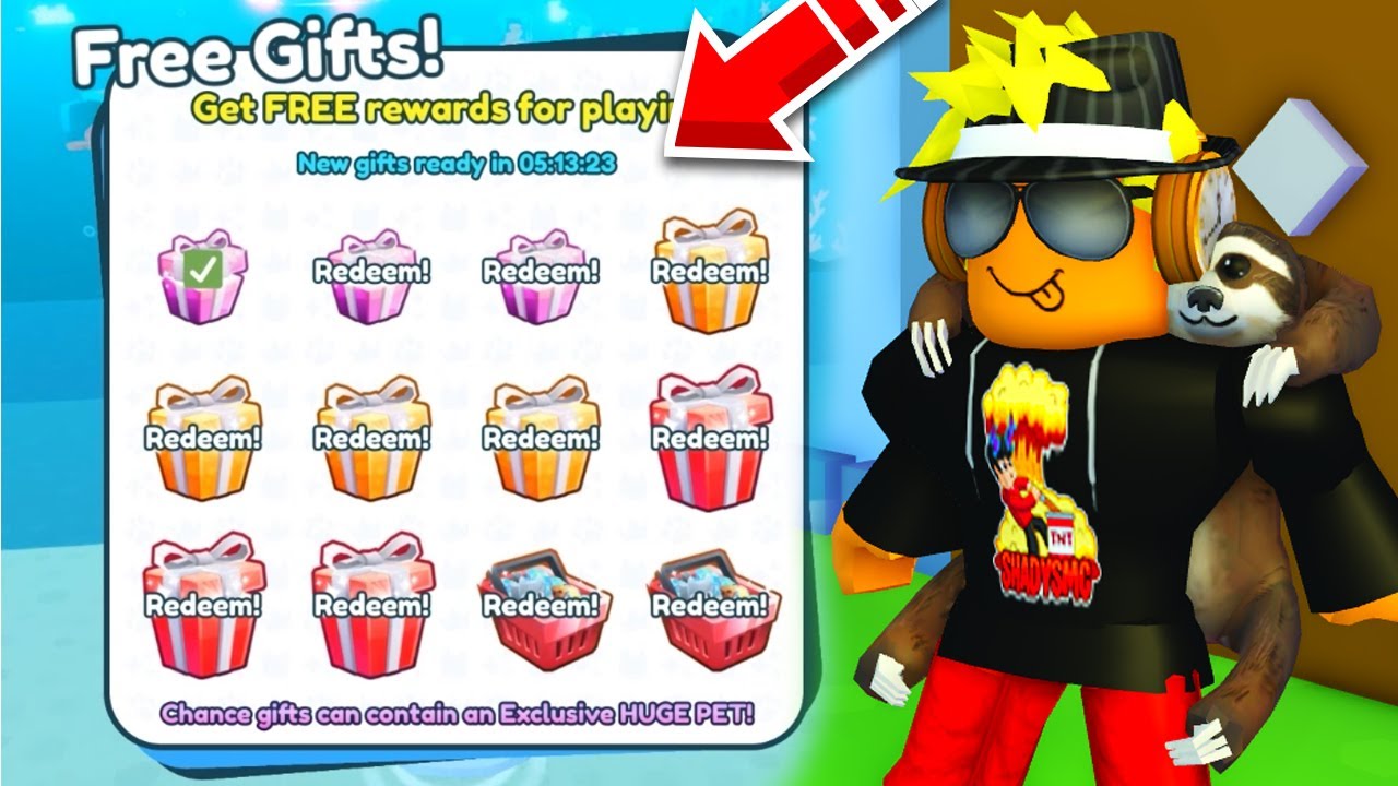 Jeg Åbner ALLE GAVERNE I Den Nye Pet Simulator X Update!