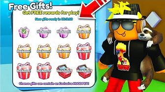 Jeg Åbner ALLE GAVERNE I Den Nye Pet Simulator X Update!