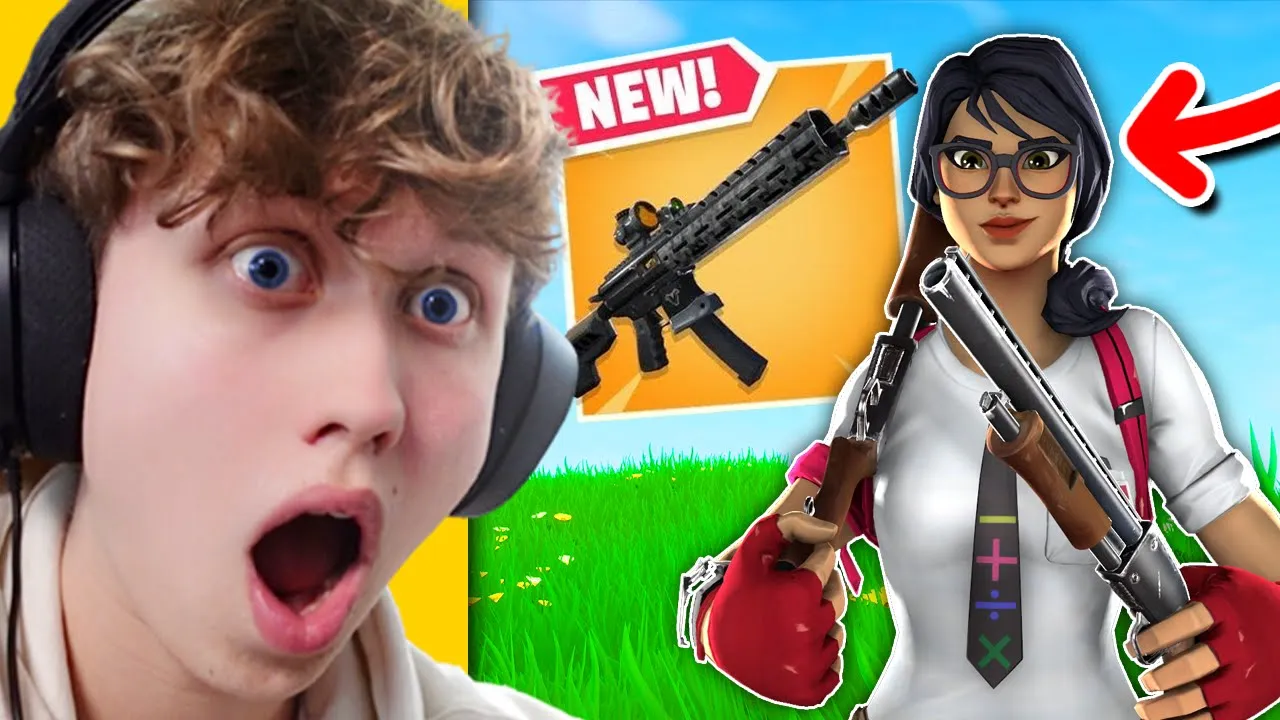 Den Nye Fortnite Tactical AR Er Mega OP!