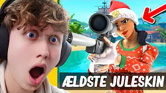 Vi Spiller Som Det ÆLDSTE JULESKIN I Fortnite!