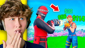 1 KILL = 100 Kr I Fortnite!