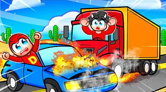 Doodie Kører GALT I Roblox Park A Car!