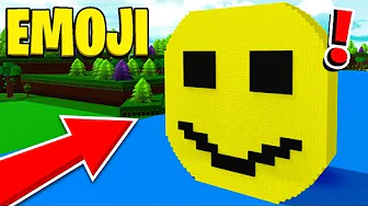 En Kæmpe EMOJI I Build A Boat - Roblox!