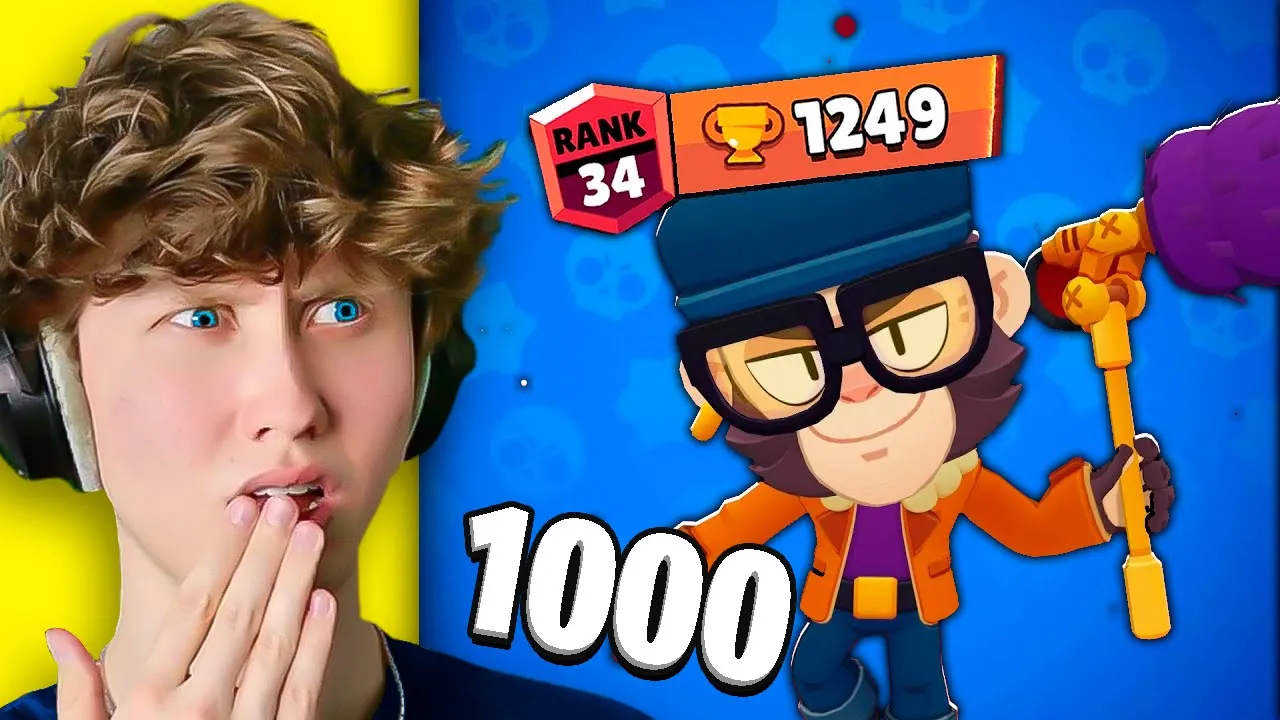 Jeg Fik 2 Brawlers Over 1000 POKALER I Brawl Stars!