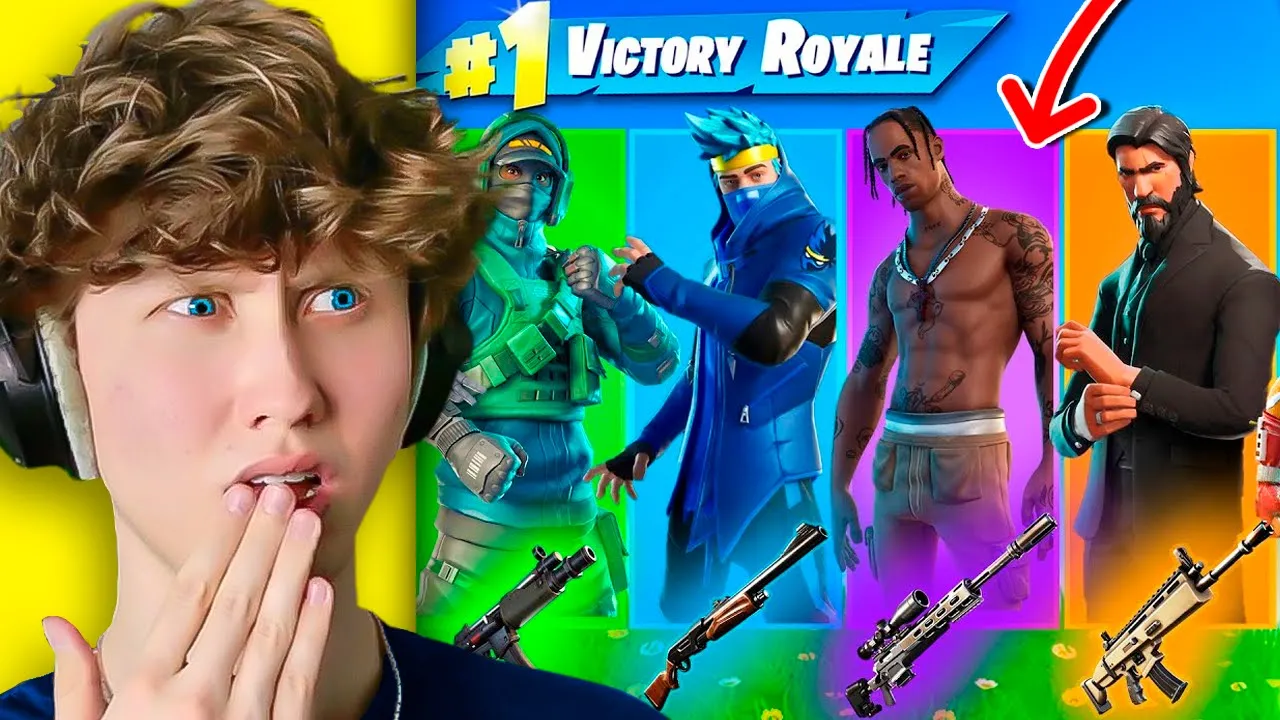 Hvis Jeg DØR Skifter Jeg Skin I Fortnite!