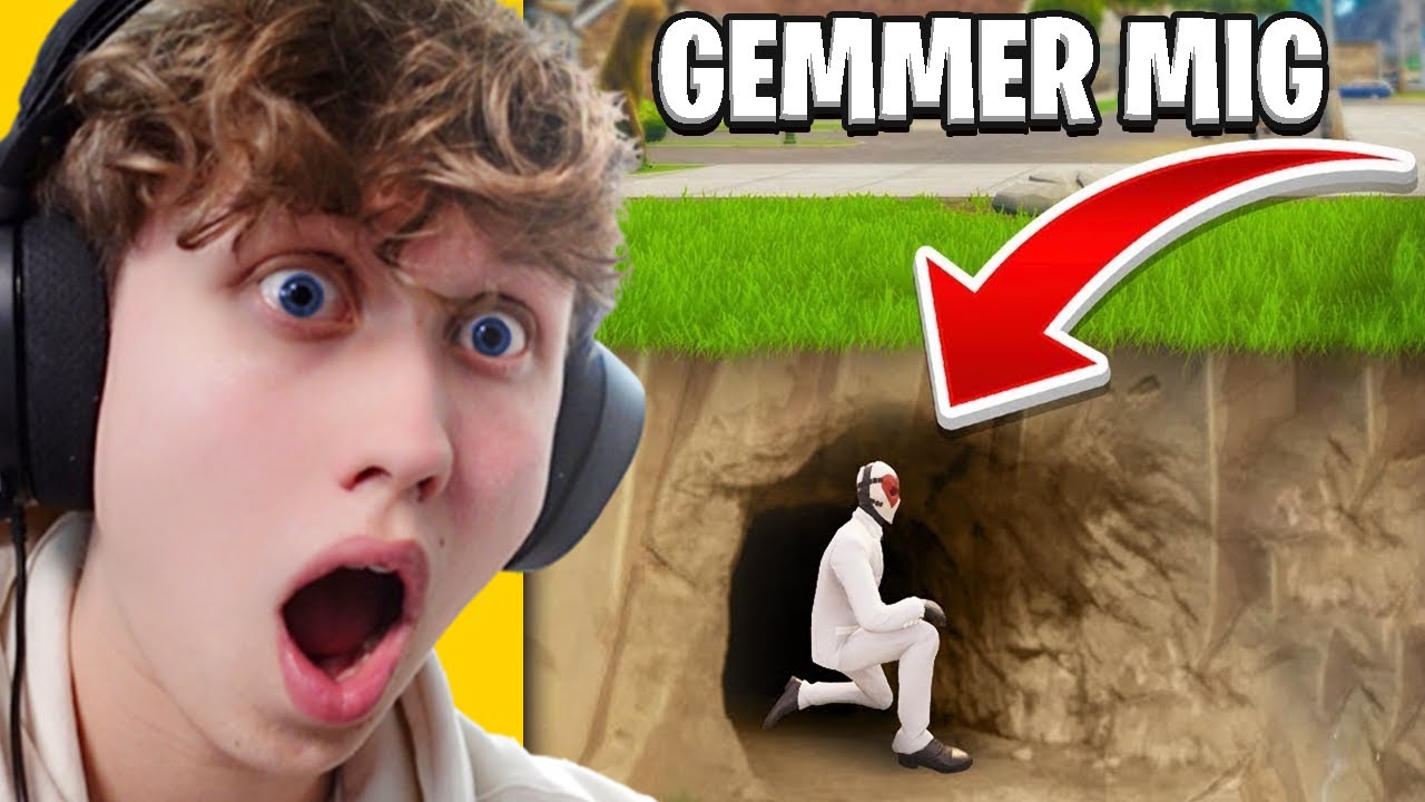 Jeg Er Mesteren Til At GEMME MIG I Fortnite!