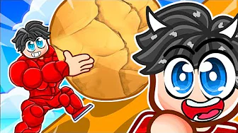 Sådan Skubbede Jeg De STØRSTE STEN I Roblox!